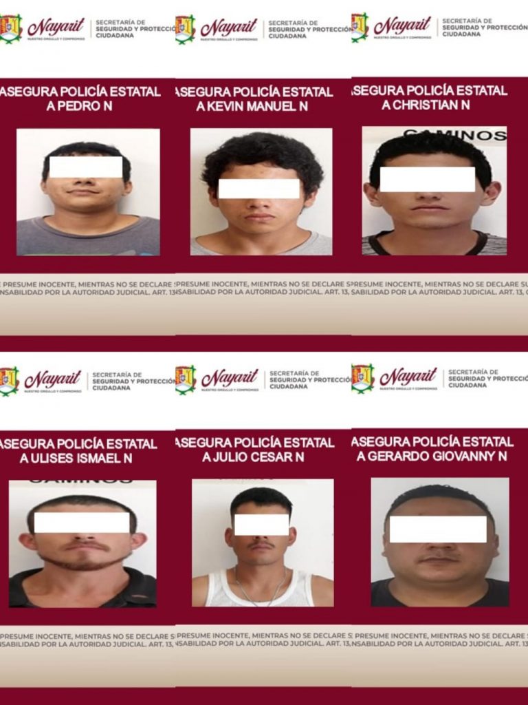 ASEGURA SSPC A DOCE PERSONAS EN LABORES DE PREVENCIÓN EN TEPIC Y COMPOSTELA
