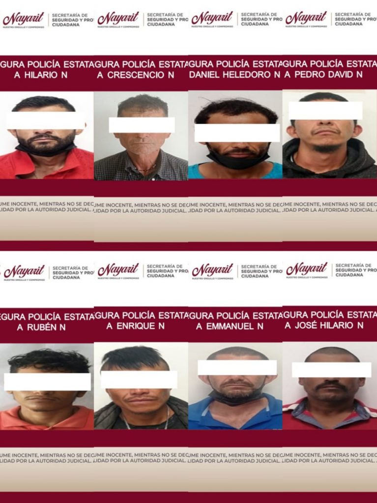 ASEGURA SSPC A DIECISIETE PERSONAS EN LABORES DE PREVENCIÓN EN EL MUNICIPIO DE SANTIAGO IXCUINTLA Y TEPIC