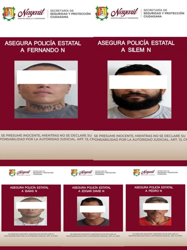 ASEGURA SSPC A DOCE PERSONAS EN LABORES DE PREVENCIÓN EN LA CIUDAD DE TEPIC Y XALISCO