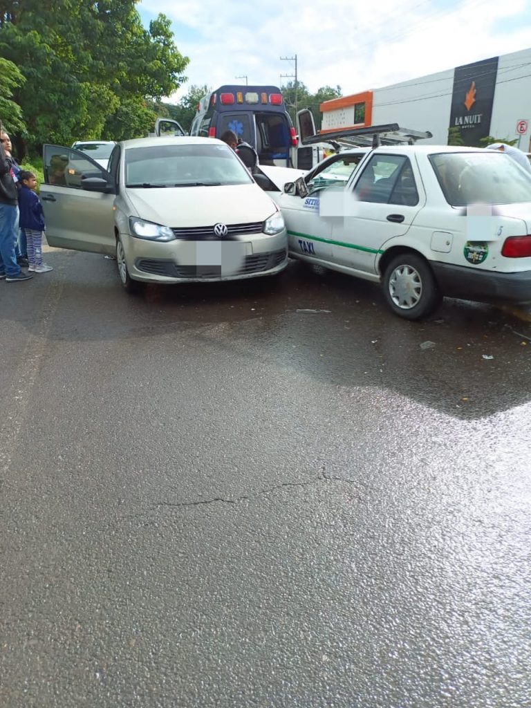 ATIENDE SSPC A OCHO PERSONAS QUE RESULTARON LESIONADAS