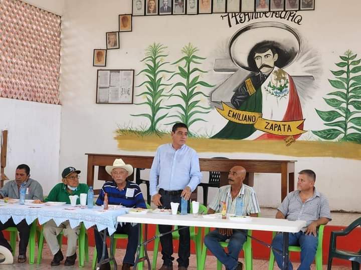 EL ALCALDE EDUARDO LUGO LÓPEZ EN BREVE ESTARÁ RECORRIENDO EL MUNICIPIO SANTIAGUENSE.