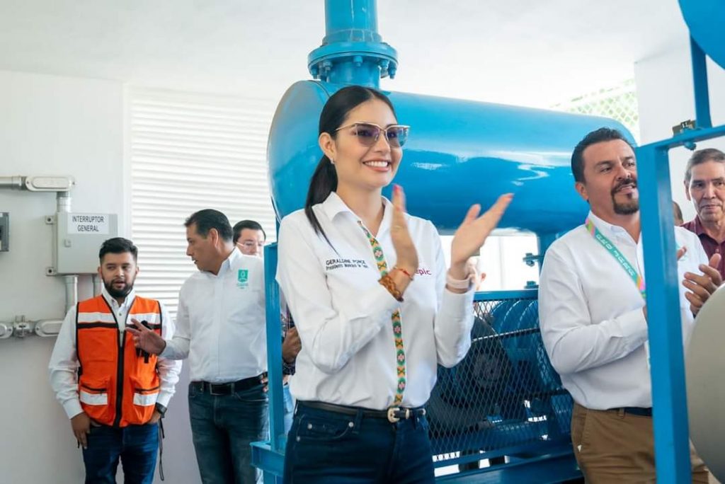 GERALDINE PONCE INICIA SANEAMIENTO DEL RÍO MOLOLOA CON INAUGURACIÓN DE PLANTA DE TRATAMIENTO