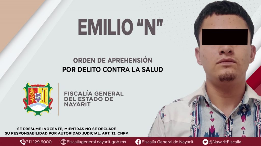 APREHENDIDO POR DELITO CONTRA LA SALUD