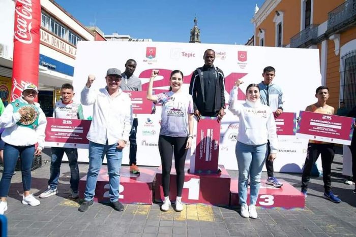 CONCLUYE LA PRIMERA EDICIÓN DEL MEDIO MARATÓN TEPIC 2022, DE LA CIUDAD QUE SONRÍE