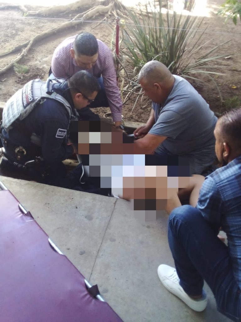 BRINDA SSPC ATENCIÓN DE PRIMER CONTACTO A MENOR QUE CAYÓ DE UN SEGUNDO PISO EN ESCUELA