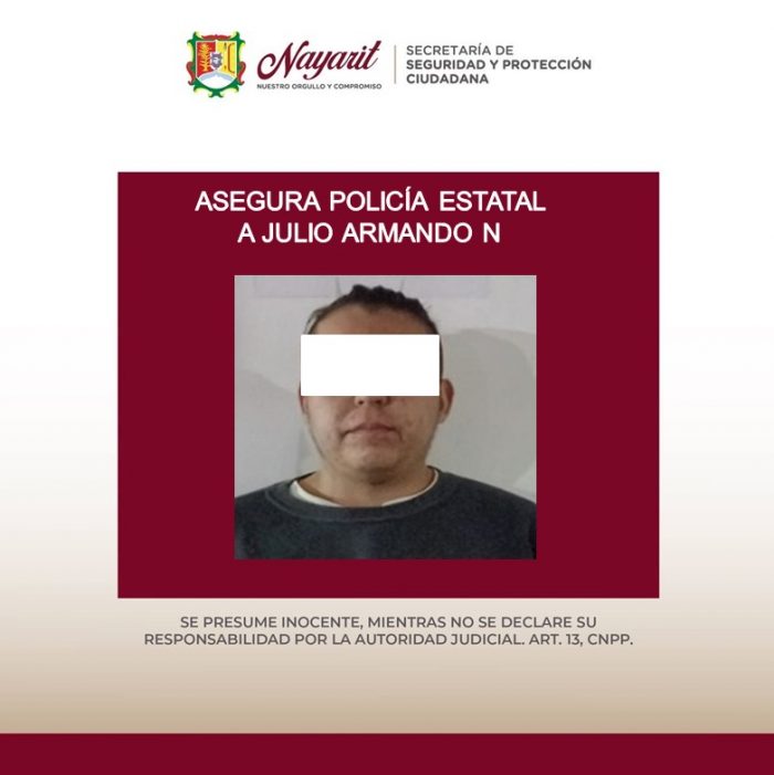 ASEGURA SSPC A DIECISIETE PERSONAS EN LABORES DE PREVENCIÓN EN TEPIC, BAHÍA DE BANDERAS E IXTLÁN DEL RÍO