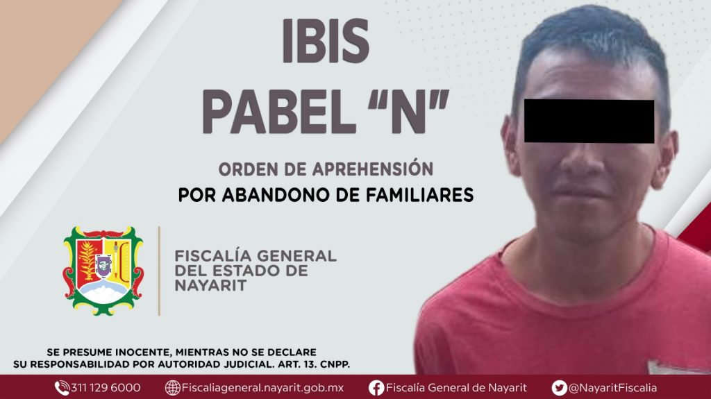 DETENIDO EN JALA POR ABANDONO DE FAMILIARES
