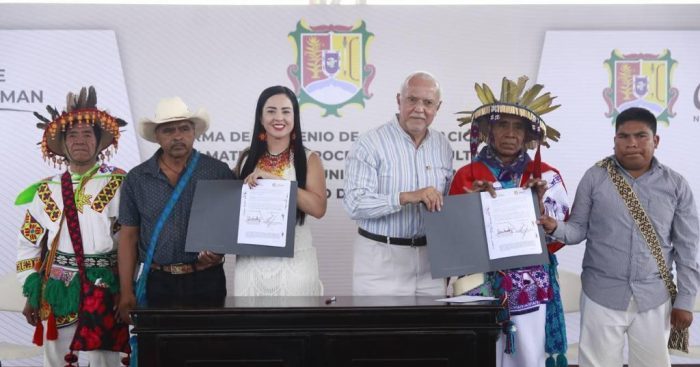 FIRMA CONGRESO CONVENIO DE COLABORACIÓN PARA REALIZAR CONSULTA A PUEBLOS INDÍGENAS