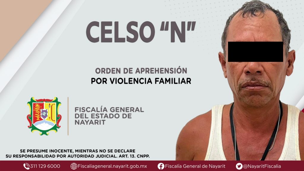 APREHENDIDO EN BAHÍA DE BANDERAS POR VIOLENCIA FAMILIAR