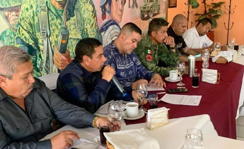 ASISTIÓ EL ALCALDE EDUARDO LUGO LÓPEZ A LA REUNIÓN DE MESA DE SEGURIDAD DE LA ZONA NORTE DE NAYARIT