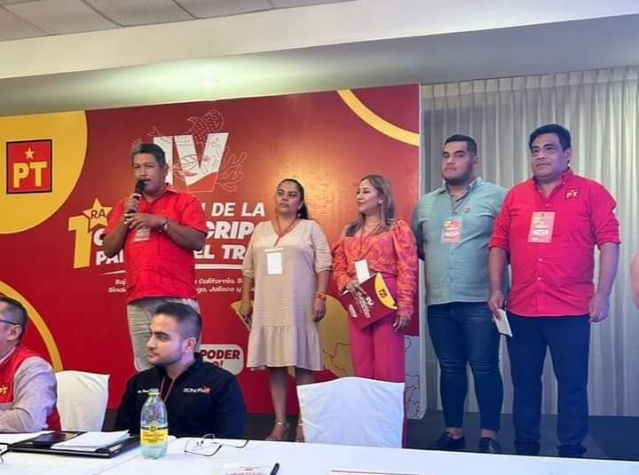 EL COMISIONADO POLÍTICO NACIONAL DEL PARTIDO DEL TRABAJO EN EL ESTADO DE NAYARIT, LIC. «FUGIO» ORTÍZ, ESTUVO PRESENTE EN LA REUNIÓN DE LA PRIMERA CIRCUNSCRIPCION DEL PAÍS