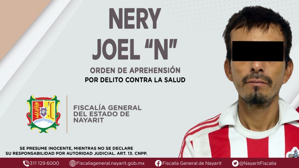 DETENIDO EN TEPIC POR DELITO CONTRA LA SALUD