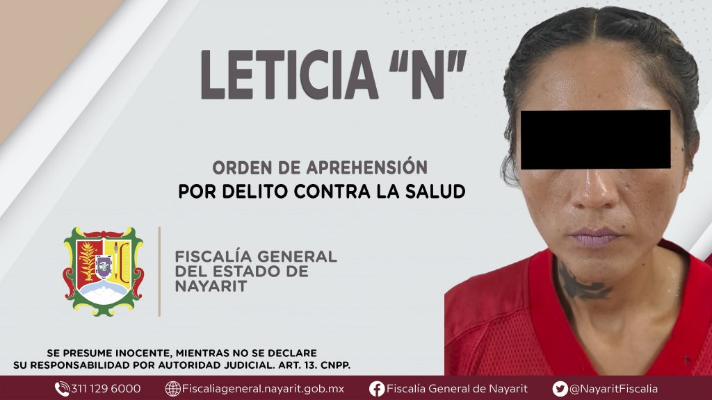 APREHENDIDA PROBABLE RESPONSABLE DE ESTAR EN POSESIÓN DE METANFETAMINAS