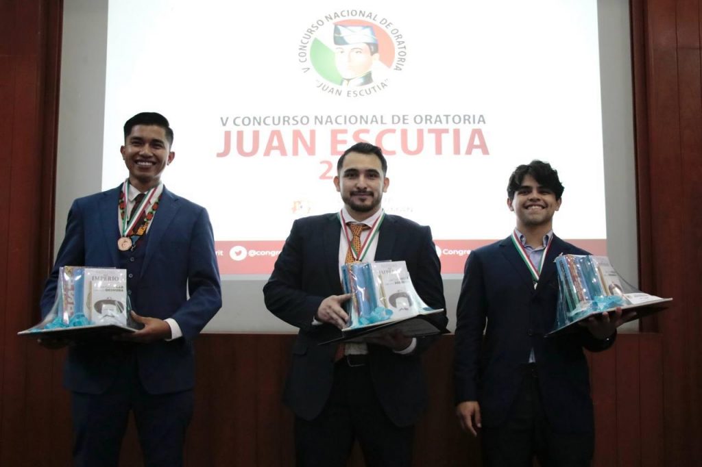 GANA SINALOA EL CONCURSO NACIONAL DE ORATORIA JUAN ESCUTIA