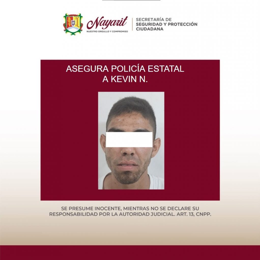 ASEGURA SSPC A DIEZ PERSONAS EN LABORES DE PREVENCIÓN EN TEPIC