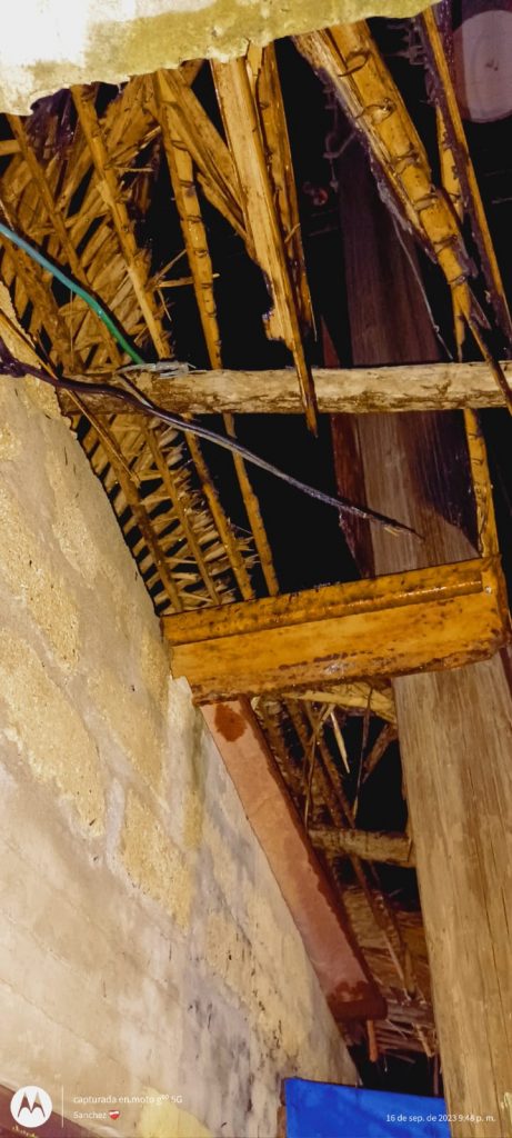 ATIENDEN BOMBEROS DE NAYARIT EL REPORTE DE UNA RAMADA EN INCENDIO EN EL MUNICIPIO DE SAN BLAS