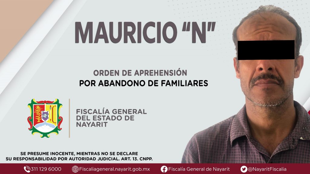 DETENIDO EN SAN PEDRO LAGUNILLAS POR ABANDONO DE FAMILIARES