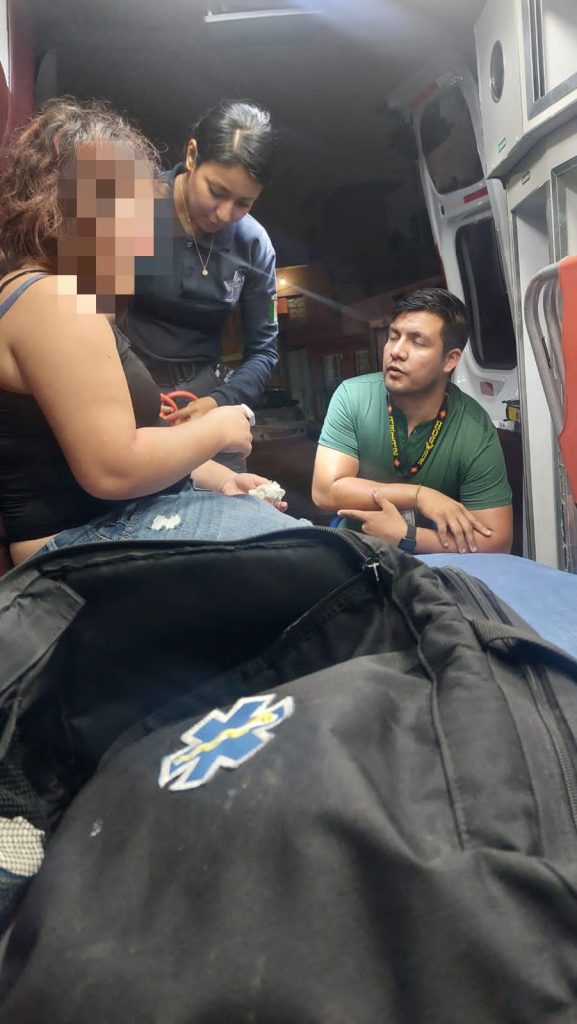 AUXILIA SSPC CON PRIMEROS AUXILIOS PSICOLÓGICOS A UNA FEMENINA QUE SE ENCONTRARA EN CRISIS EN LA CAPITAL NAYARITA