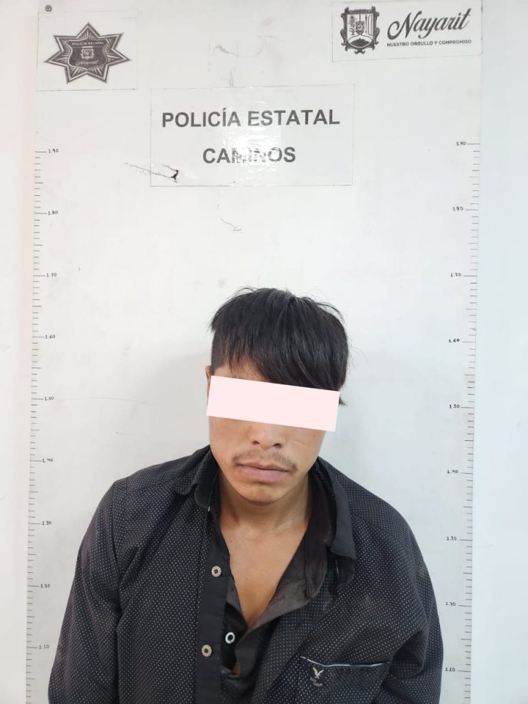 ASEGURA SSPC A UNA PERSONA EN LABORES DE SEGURIDAD EN EL MUNICIPIO DEL NAYAR