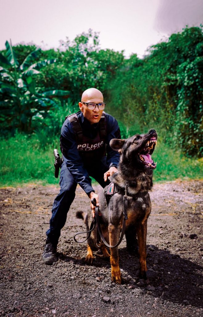 TRABAJA SSPC EN ESTRATEGIAS DE SEGURIDAD Y PREVENCIÓN DEL DELITO TRAVÉS DE LA UNIDAD CANINA K9