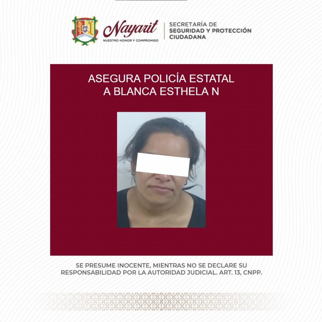 ASEGURA SSPC A TRES PERSONAS EN LABORES DE PREVENCIÓN EN TEPIC