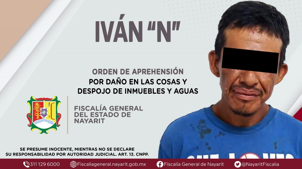 CAPTURADO POR DAÑO EN LAS COSAS Y DESPOJO DE INMUEBLES