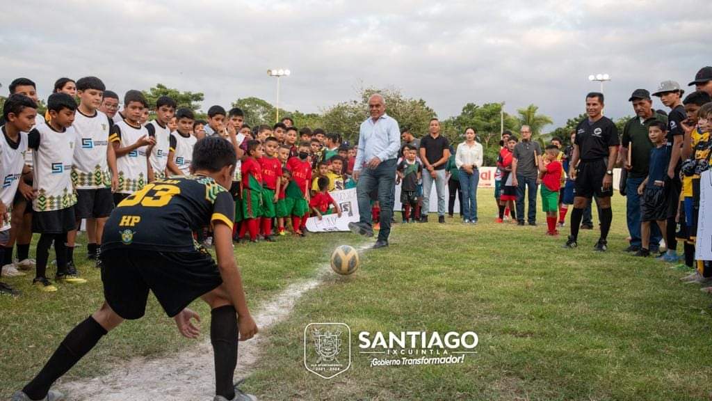 ARRANCÓ LA TEMPORADA 2023-24 DE LA LIGA MUNICIPAL DE FÚTBOL EN SANTIAGO, IXCUINTLA