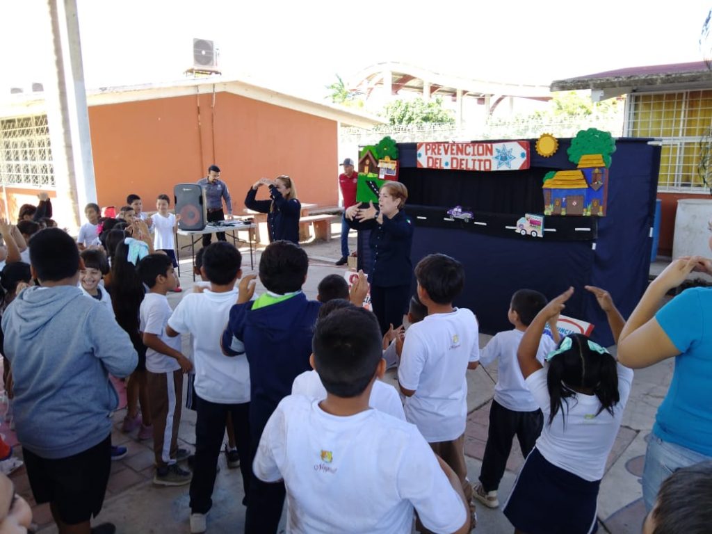 LA SSPC POR CONDUCTO DE LA DIRECCIÓN GENERAL DE PREVENCIÓN DEL DELITO, LLEVA A CABO ACTIVIDADES EN MATERIA DE PREVENCIÓN DEL DELITO, EN LA LOCALIDAD EL TIZATE, EN EL MUNICIPIO DE SANTIAGO, IXCUINTLA
