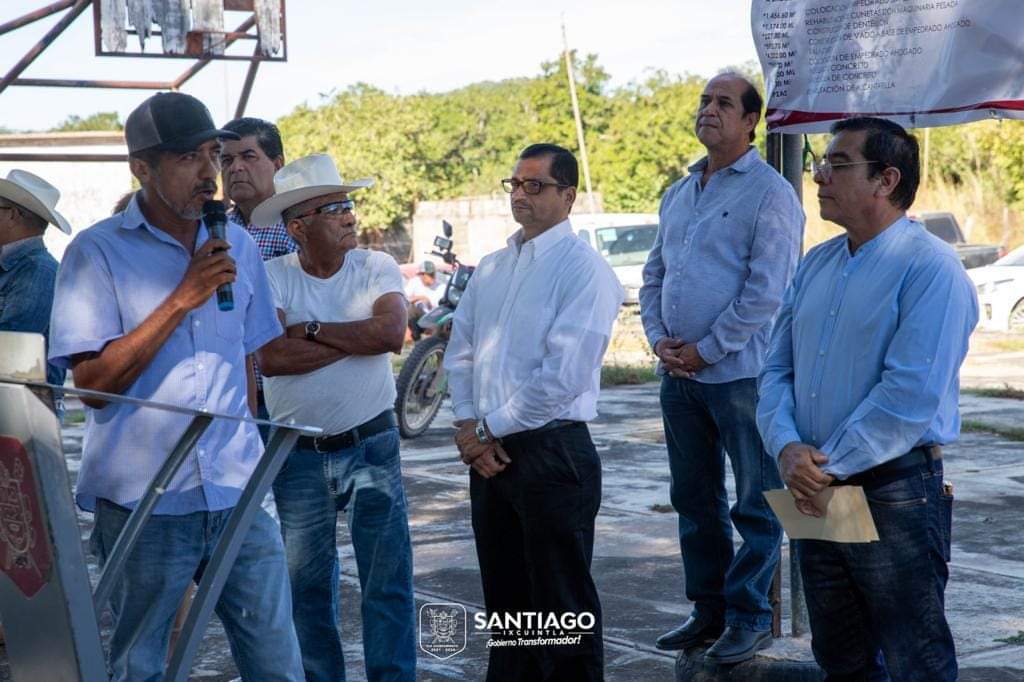 VISITÓ EL ALCALDE EDUARDO LUGO LÓPEZ LA ZONA SERRANA DEL MUNICIPIO DE SANTIAGO IXCUINTLA