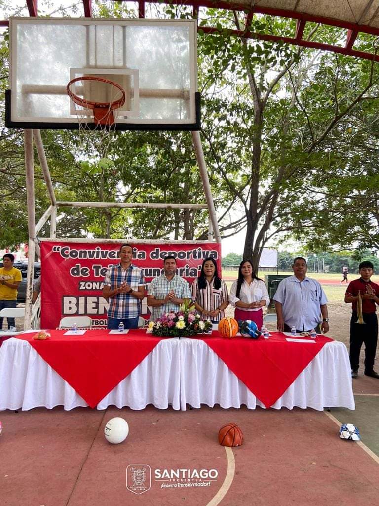 CONVIVENCIA DEPORTIVA ENTRE TELESECUNDARIAS DE SANTIAGO, IXCUINTLA