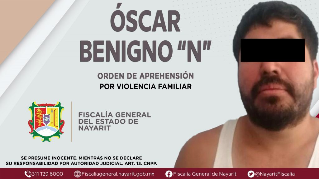 DETENIDO EN XALISCO POR VIOLENCIA FAMILIAR