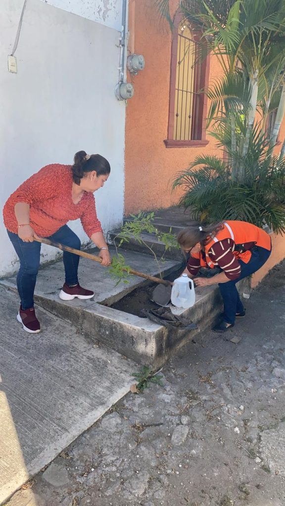 LA SSPC POR CONDUCTO DE LA DIRECCIÓN GENERAL DE PREVENCIÓN DEL DELITO, LLEVAN A CABO ACTIVIDADES EN MATERIA DE PREVENCIÓN EN ESPACIOS PÚBLICOS EN LA COLONIA CAMINERA DEL MUNICIPIO DE TEPIC