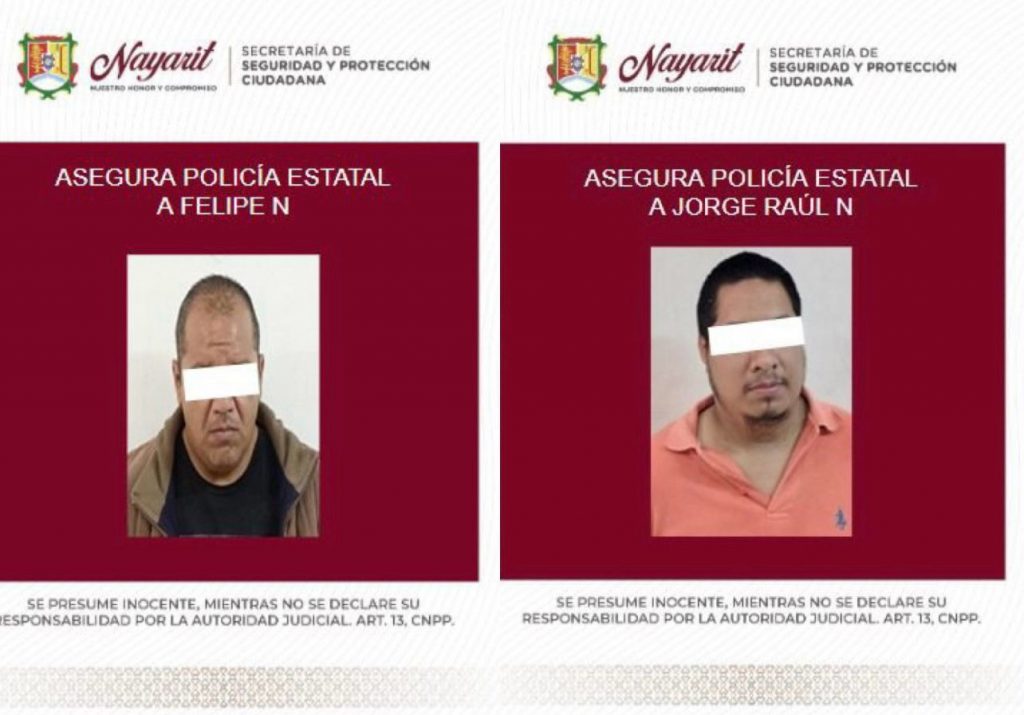 Asegura SSPC a dos personas en labores de prevención en la ciudad de Tepic