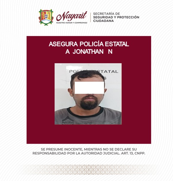 Asegura SSPC a diecisiete personas en labores de prevención en Tepic