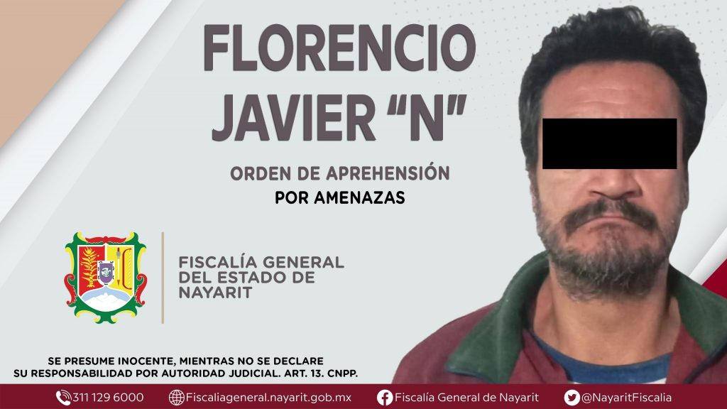 APREHENDIDO POR AMENAZAS EN AGRAVIO DE UNA MUJER