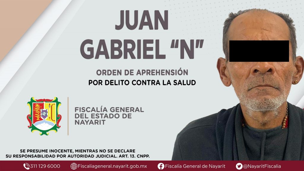 DETENIDO PROBABLE RESPONSABLE DE POSESIÓN DE METANFETAMINAS