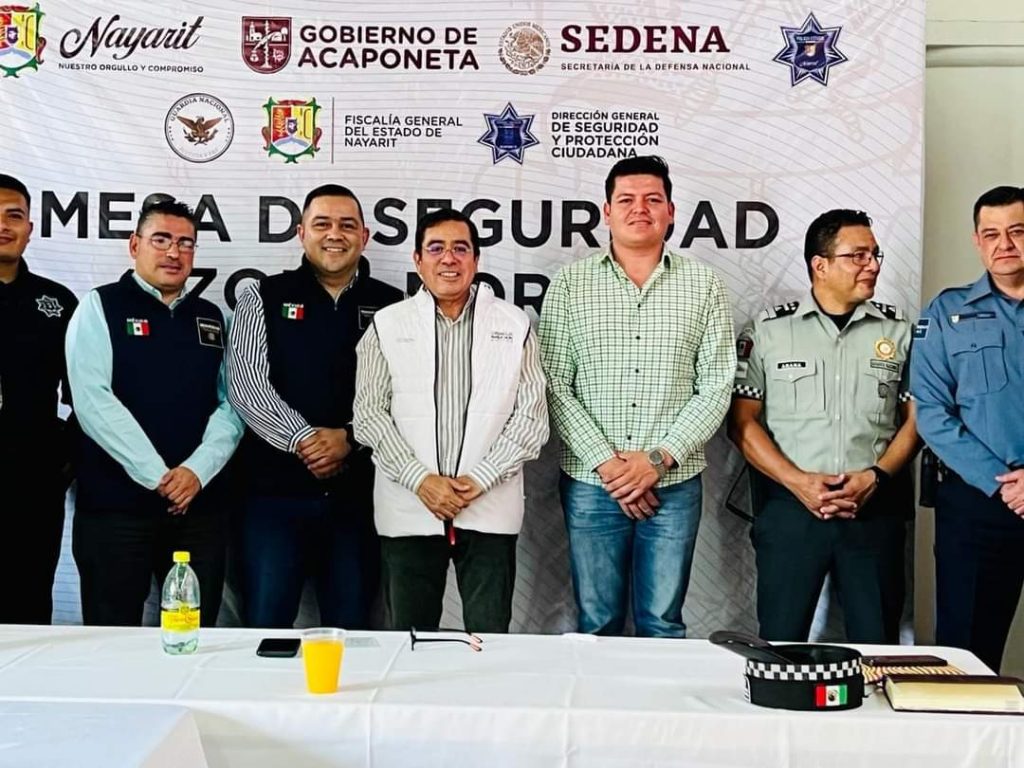 EL ALCALDE EDUARDO LUGO LÓPEZ PRESENTE EN LAS MESAS DE SEGURIDAD DE LA ZONA NORTE