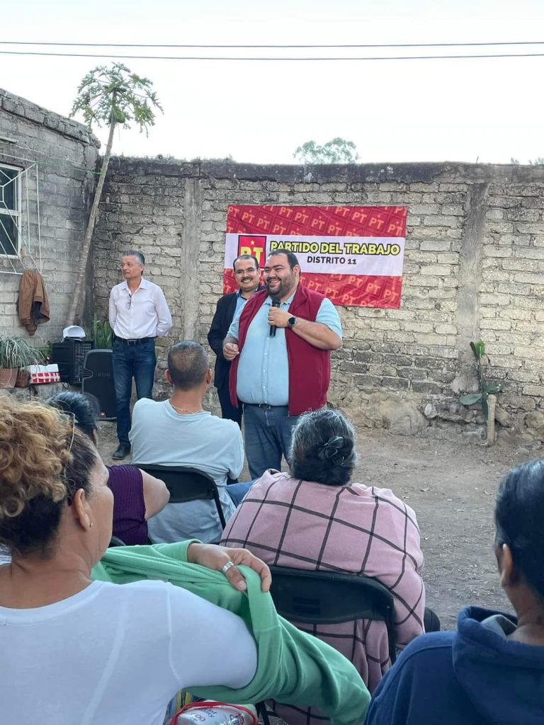 CONTINÚA JAIME CERVANTES CON AFILIACIONES AL PT