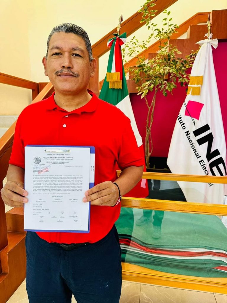 OFICIAL: “FUGIO» CANDIDATO A DIPUTADO FEDERAL