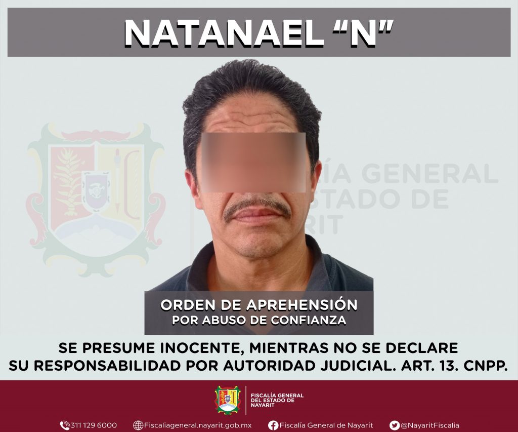 DETENIDO PRESUNTO RESPONSABLE DE ABUSO DE CONFIANZA