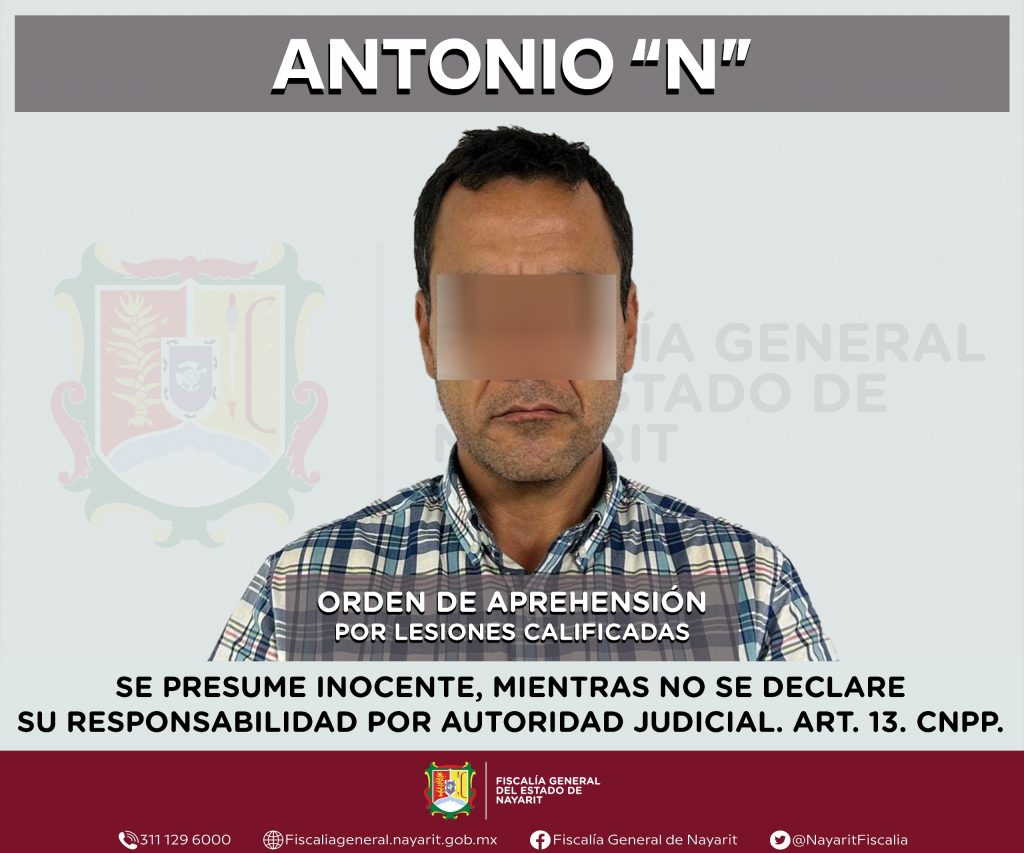 CAPTURADO POR LESIONES CALIFICADAS EN AGRAVIO DE UNA MUJER