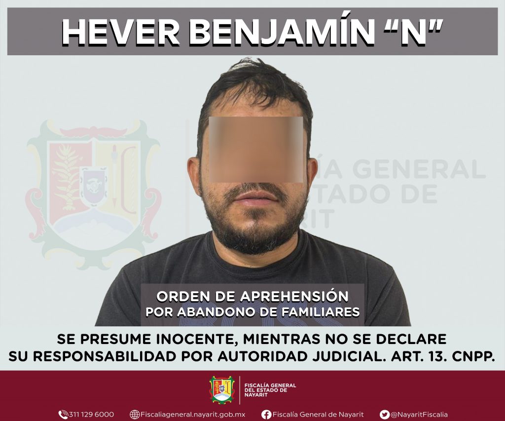 APREHENDIDO PRESUNTO RESPONSABLE DE ABANDONO DE FAMILIARES