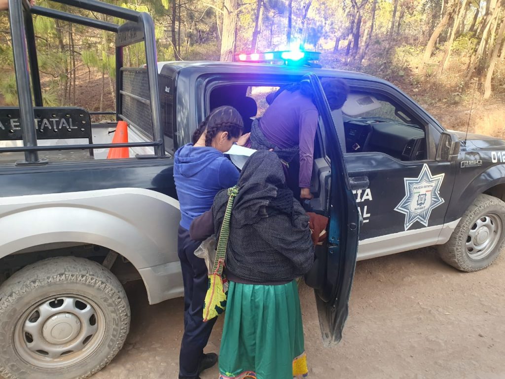 SSPC REALIZA TRASLADO DE URGENCIA EN EL MUNICIPIO DEL NAYAR