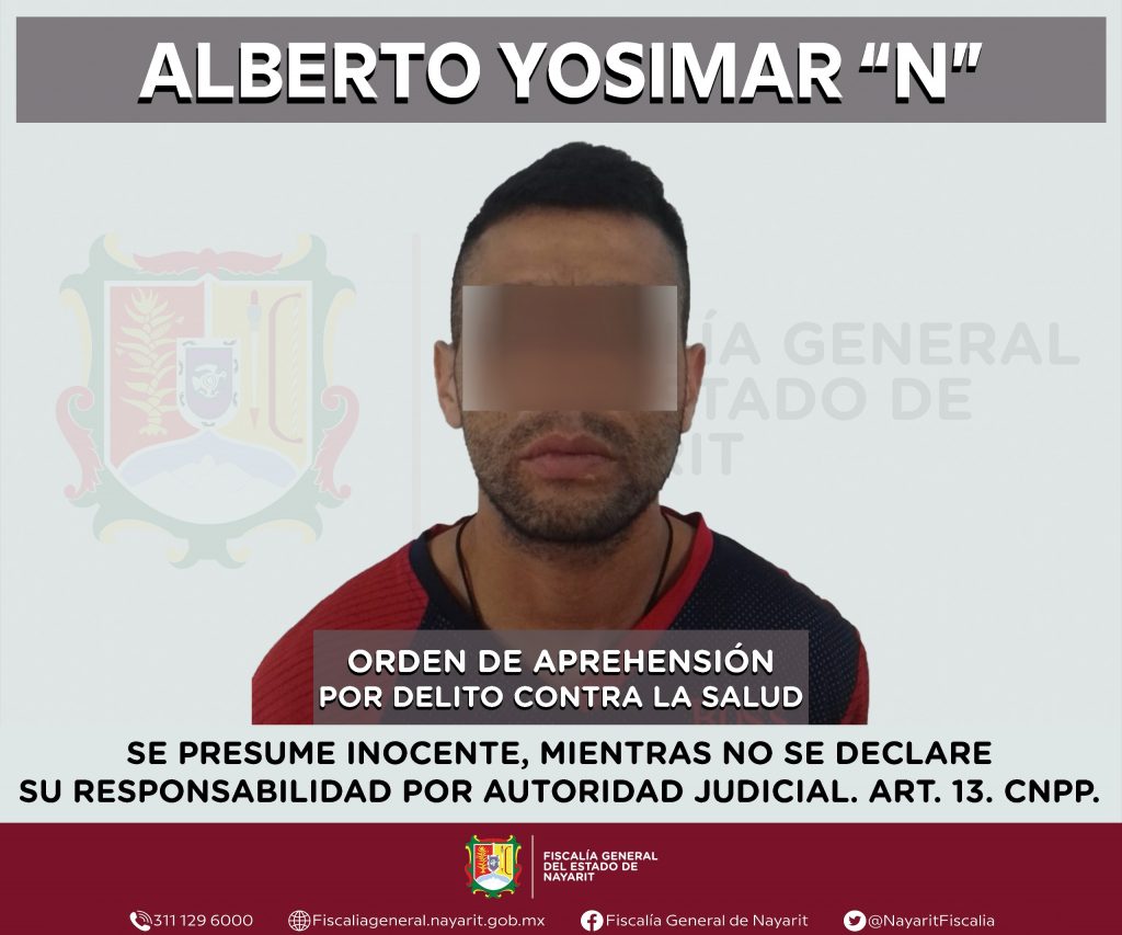 DETENIDO EN TEPIC POR POSESIÓN DE PSICOTRÓPICOS