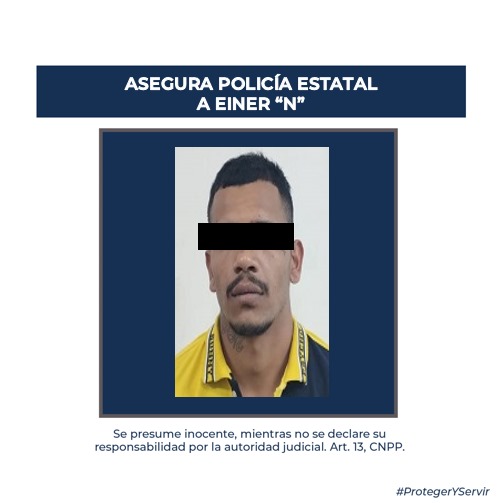 Asegura Policía Estatal a tres personas en labores de prevención en Tepic