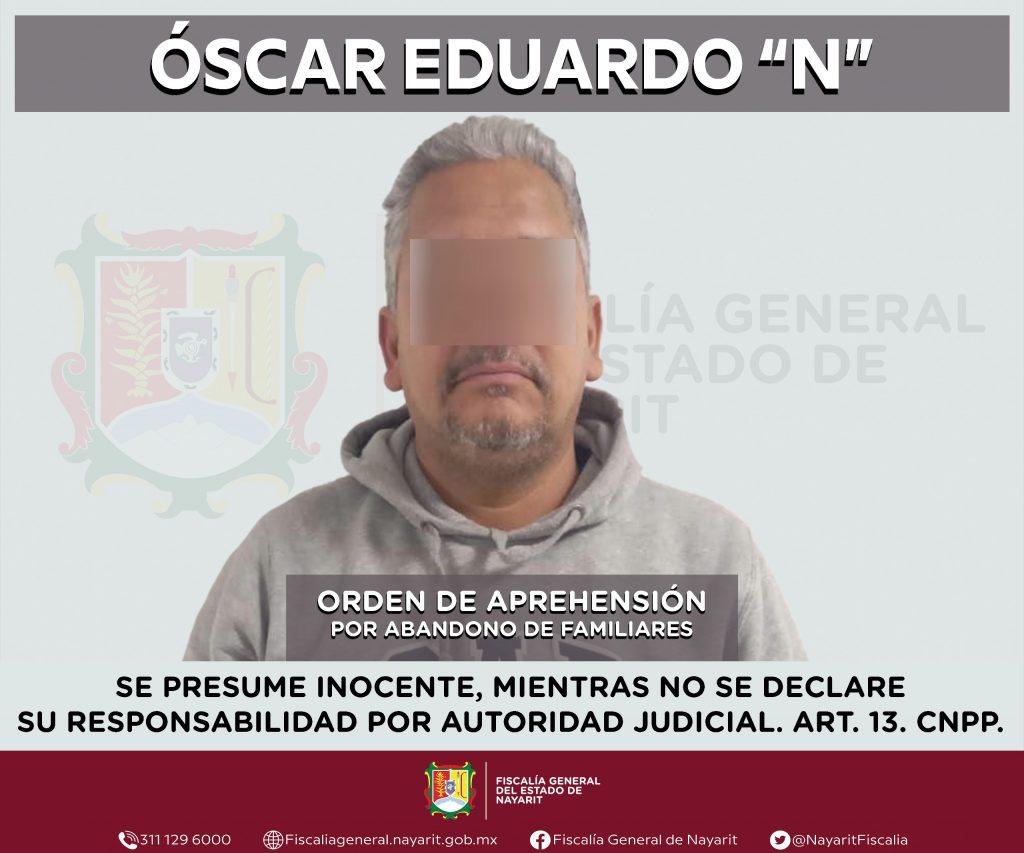 APREHENDIDO EN CHIHUAHUA POR ABANDONO DE FAMILIARES