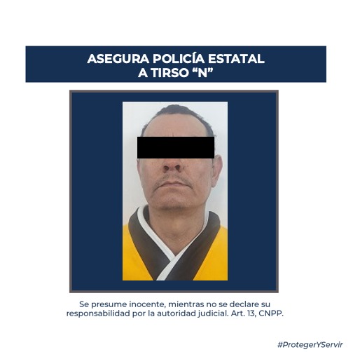 Asegura Policía Estatal a una persona en labores de prevención en Tepic