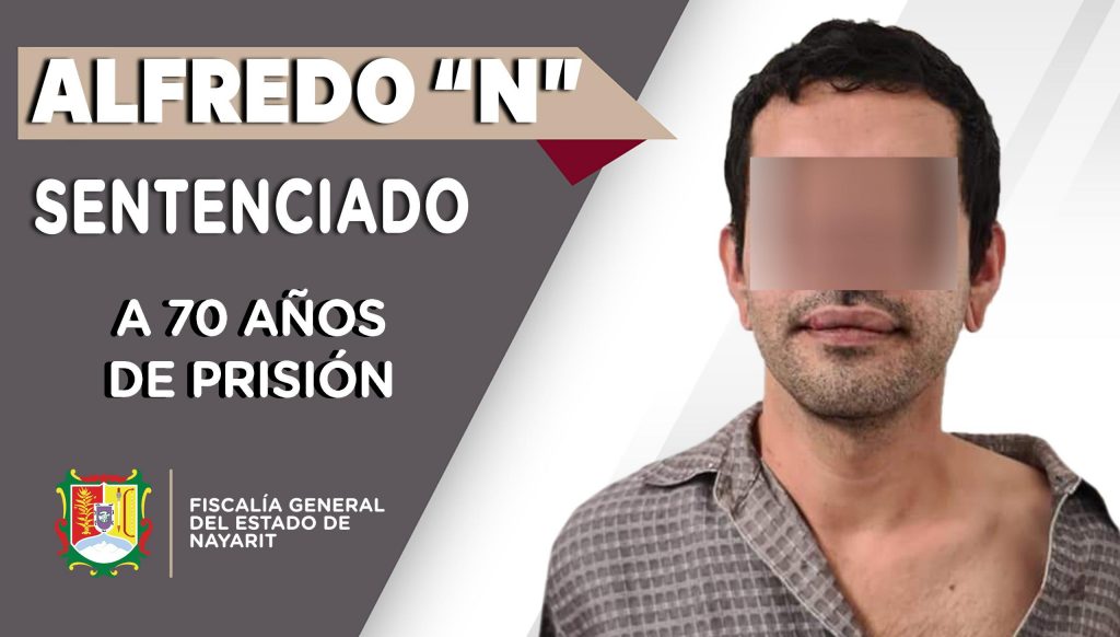 SENTENCIADO A 70 AÑOS DE PRISIÓN DOBLE HOMICIDA