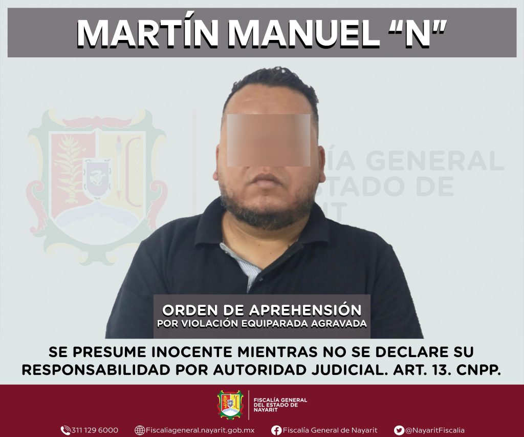 CAPTURADO POR VIOLACIÓN EQUIPARADA AGRAVADA