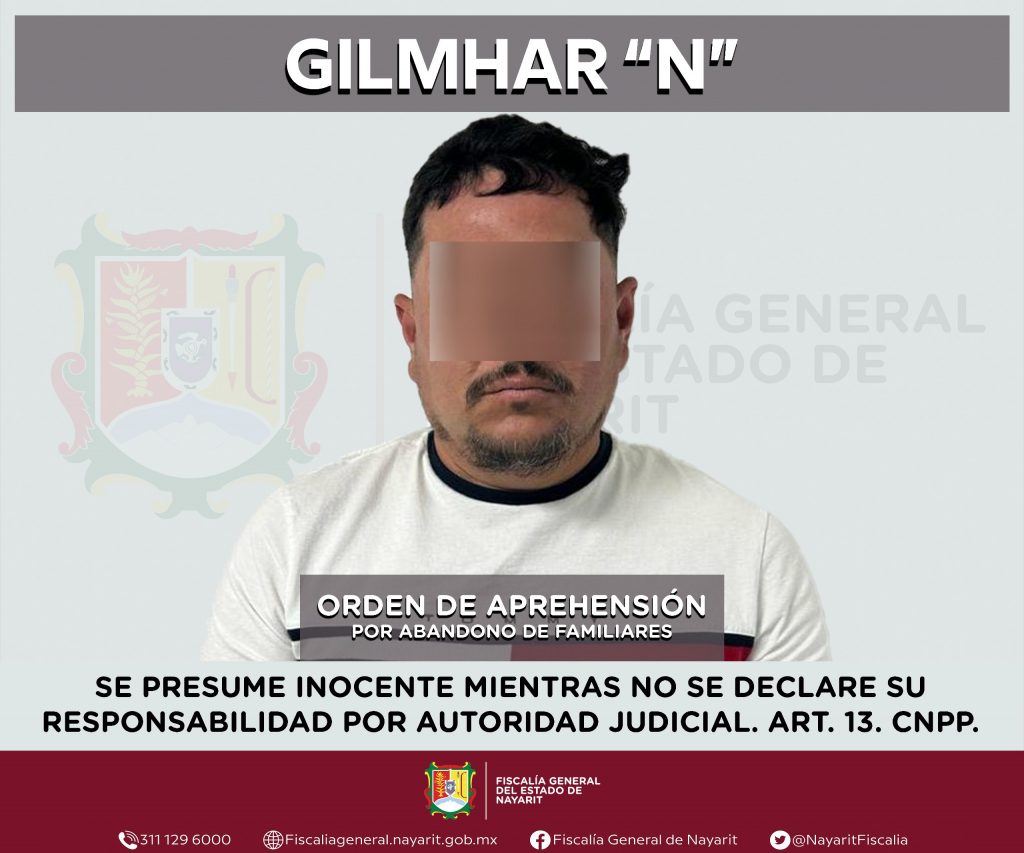 DETENIDO PRESUNTO RESPONSABLE DE ABANDONO DE FAMILIARES